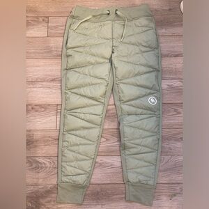 Backcountry puffy down tights